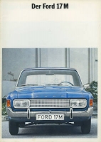 Ford 17 M Prospekt ca. 1970