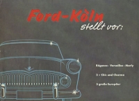 Ford France Programm 1956