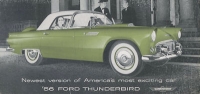 Ford Thunderbird Prospekt 1956 e