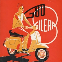 Gilera G 80 Roller Prospekt ca. 1964
