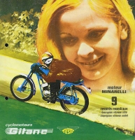 Gitane-Testi Programm 1970er Jahre