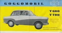 Glas Goggomobil T 600 / 700 Prospekt ca.1959