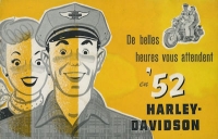 Harley-Davidson Programm 1952
