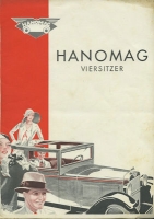 Hanomag 16 + 20 PS Prospekt ca. 1931