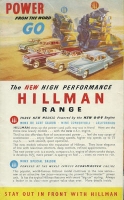 Hillman Minx Prospekt ca. 1954