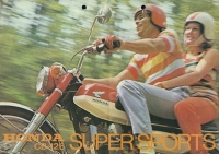 Honda CB 125 Super Sports Prospekt ca. 1970