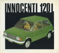 Innocenti 120 L Prospekt ca. 1975