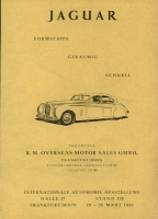 Jaguar Programm 1953