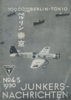 Junkers Nachrichten 1930 Heft 4/5