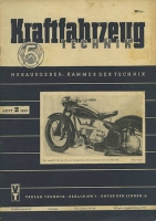 Kraftfahrzeugtechnik KFT 1953 Heft 2