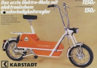 Karstadt Elektro Mofa Prospekt 1970er Jahre