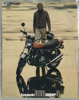 Kawasaki 900 Super 4 Prospekt ca. 1973
