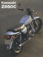 Kawasaki  Z 650 C Prospekt ca. 1978