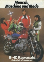 Kawasaki Zubehör Prospekt ca. 1980