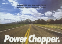 Kawasaki Power Chopper Prospekt ca. 1980
