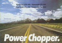 Kawasaki Power Chopper Prospekt ca. 1981