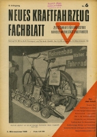 Das Kraftfahrzeug Fachblatt 1948 Heft 6