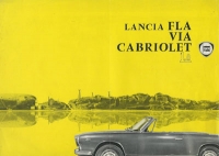 Lancia Flavia Cabriolet Prospekt 9.1963