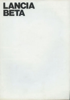 Lancia Beta Prospekt ca. 1973