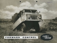 Land Rover Forward control Prospekt 9.1963