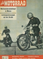 Das Motorrad 1960 Heft 20