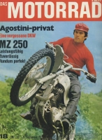 Das Motorrad 1970 Heft 18