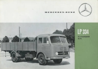 Mercedes-Benz LP 334 Prospekt 7.1960
