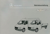 Mercedes-Benz Sprinter Bedienungsanleitung 9.1995