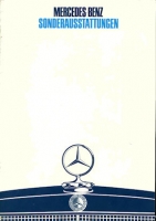 Mercedes-Benz Sonderausstattung Prospekt 12.1969