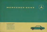 Mercedes-Benz Typ 114/115 Kundendienstheft 1970 rom.