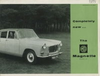 MG Magnette Mark III Prospekt 12.1958