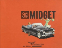 MG Midget Prospekt 1.1962