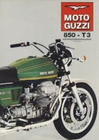 Moto Guzzi 850 - T 3 Prospekt ca. 1976