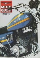 Moto Guzzi 250 TS Prospekt ca. 1976