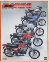 Moto Morini Programm ca. 1978