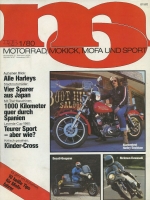 MO Motorrad, Mokick, Mofa und Sport 1980 Heft 1