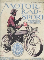 Motorrad Sport Verkehr und Technik 1925 Heft 3