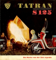 Tatran Roller S 125 Prospekt ca. 1965