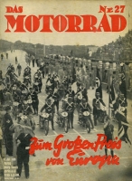 Das Motorrad 1936 Heft 27