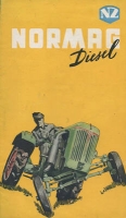 Normag (Zorge) Diesel Schlepper 15 + 22 PS Prospekt 10.1951