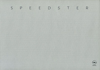 Opel Speedster Prospekt ca. 2001