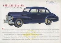 Opel Kapitän Prospekt 1951