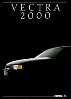 Opel Vectra 2000 Prospekt 9.1989