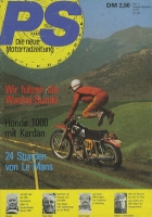 PS Die neue Motorradzeitung 1974 Heft 2 Nov.