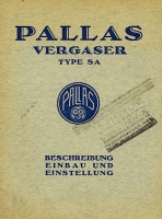 Pallas Vergaser SA 9.1927