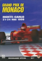 Programm Monaco Grand Prix 21./24.5.1998