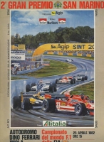 Programm San Marino Formel 1 25.4.1982