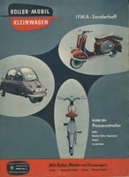 Rollerei und Mobil / Roller Mobil Kleinwagen 1956 Heft 11