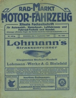 Rad-Markt und Motorfahrzeug 3.9.1921 Nr. 1580