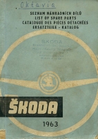 Skoda Octavia Ersatzteilliste 1963
